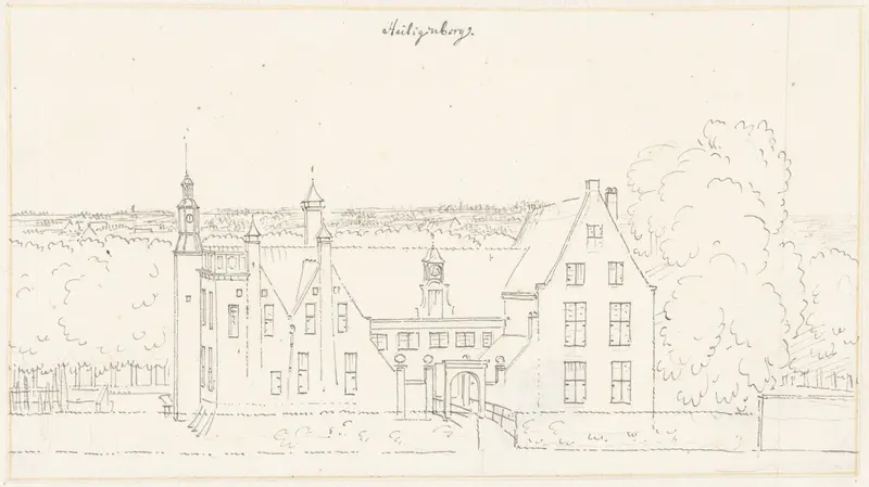 Het Huis de Heilige Berg bij Leusden Wall Art by Cornelis Pronk - High-Resolution Digital Print
