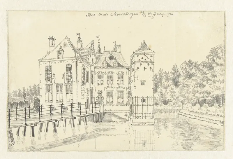 Het Huis Moersbergen Wall Art by Jan de Beijer - High-Resolution Digital Print