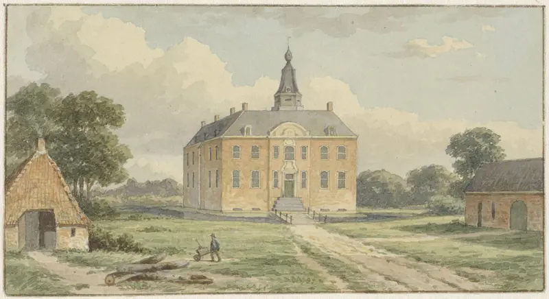 Het Huis Nettelhorst, bij Lochem Wall Art by Christianus Hendricus Hein - High-Resolution Digital Print