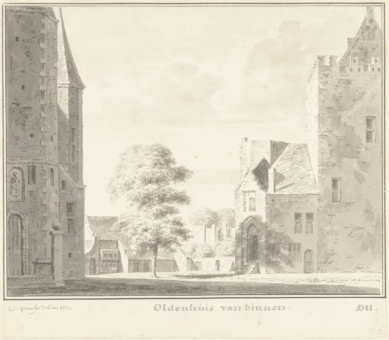 Het Huis Oldenhuis te Vollenhove, van binnen Wall Art by Cornelis Pronk - High-Resolution Digital Print