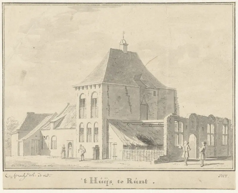 Het Huis te Rumpt, Gelderland Wall Art by Cornelis Pronk - High-Resolution Digital Print