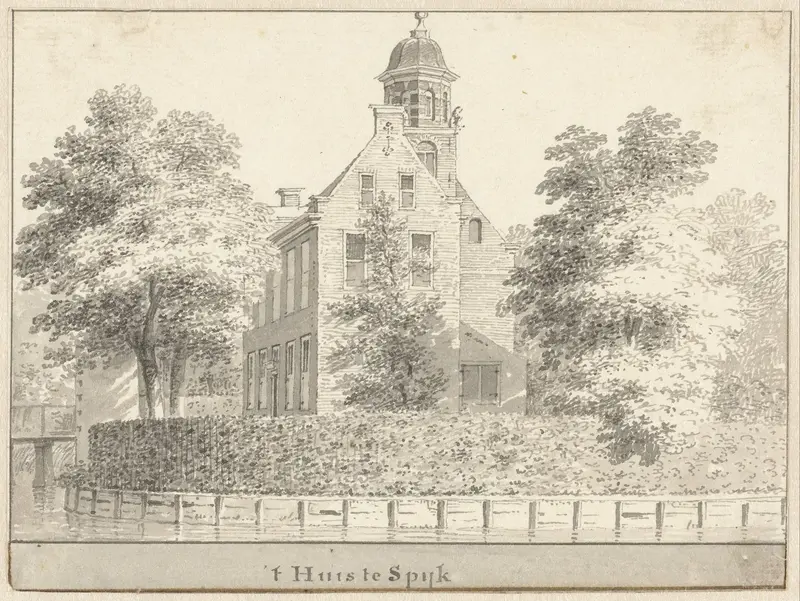 Het huis te Spijk Wall Art by Cornelis Pronk - High-Resolution Digital Print