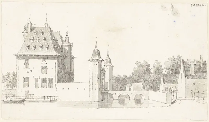 Het Huis te Voorn, bij Utrecht Wall Art by Cornelis Pronk - High-Resolution Digital Print