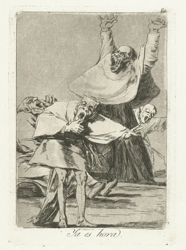 Het is tijd Wall Art by Francisco de Goya - High-Resolution Digital Print