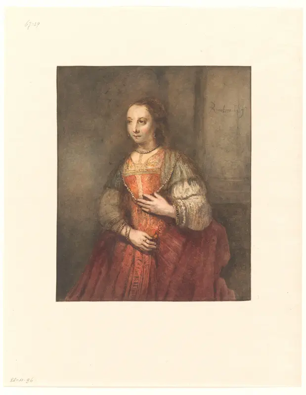 Het Joodse Bruidje Wall Art by Albertus Brondgeest - High-Resolution Digital Print