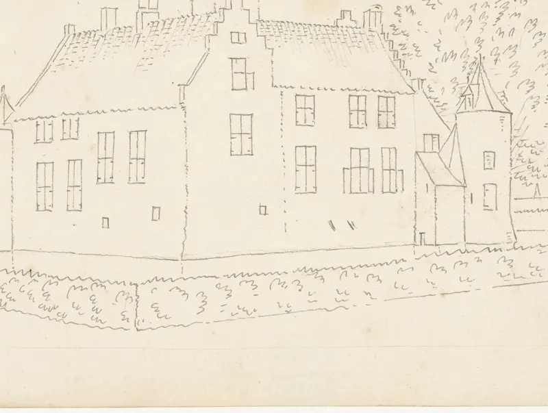 Het kasteel Limburg Wall Art by Cornelis Pronk - High-Resolution Digital Print