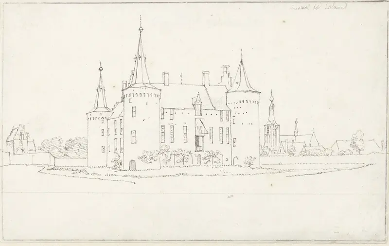 Het kasteel te Helmond Wall Art by Cornelis Pronk - High-Resolution Digital Print