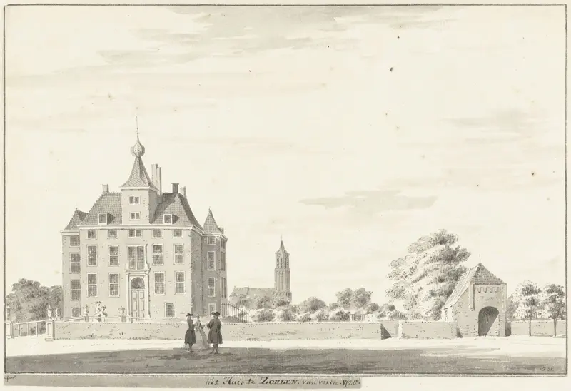 Het kasteel te Zoelen, Gelderland Wall Art by Cornelis Pronk - High-Resolution Digital Print