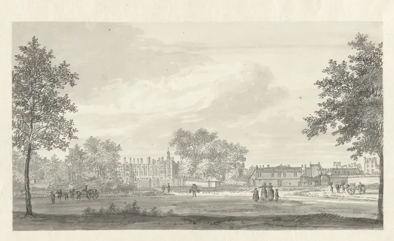 Het kasteel van St. Germain Wall Art by Jan de Beijer - High-Resolution Digital Print