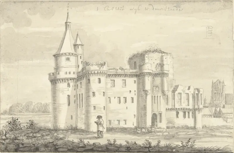 Het kasteel Wijk bij Duurstede