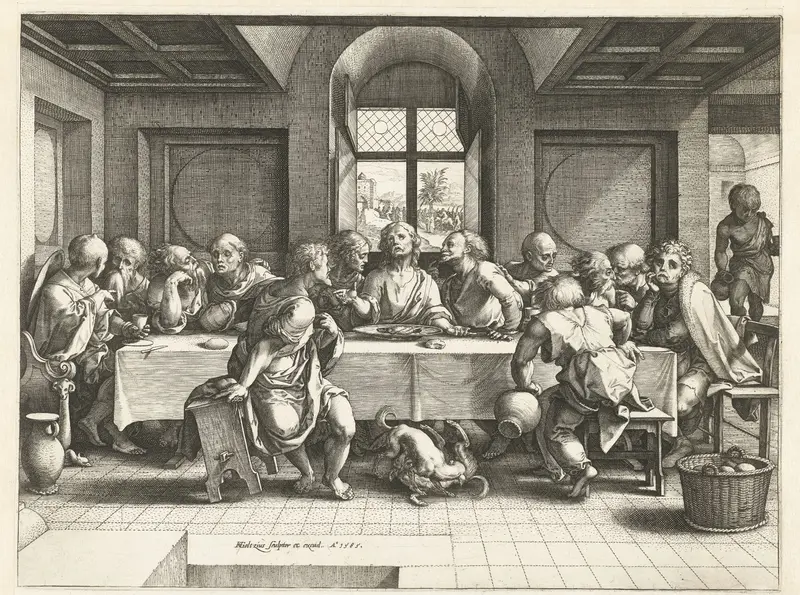 Het Laatste Avondmaal Wall Art by Unknown - High-Resolution Digital Print