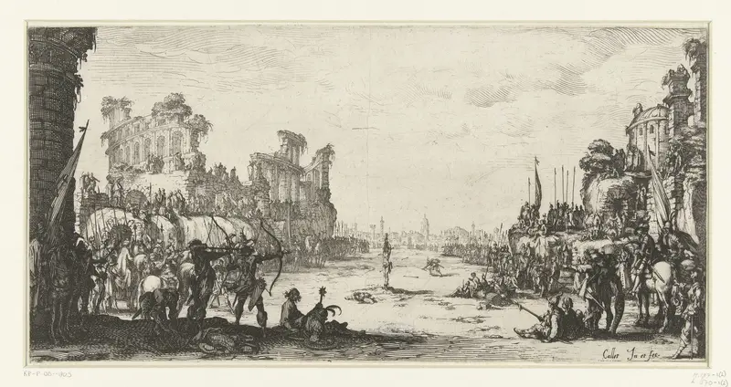 Het martelaarschap van de Heilige Sebastiaan Wall Art by Unknown - High-Resolution Digital Print