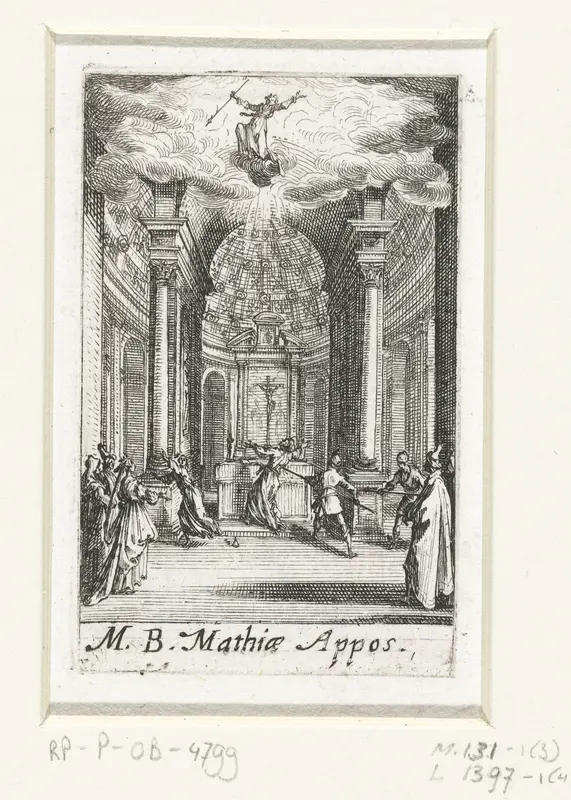 Het martelaarschap van Matthias Wall Art by Jacques Callot - High-Resolution Digital Print