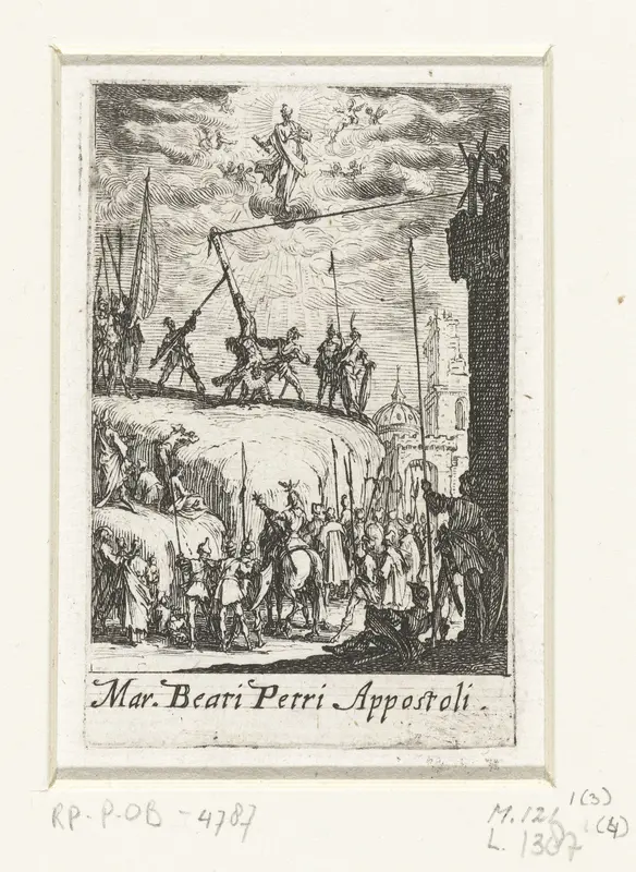 Het martelaarschap van Petrus Wall Art by Jacques Callot - High-Resolution Digital Print