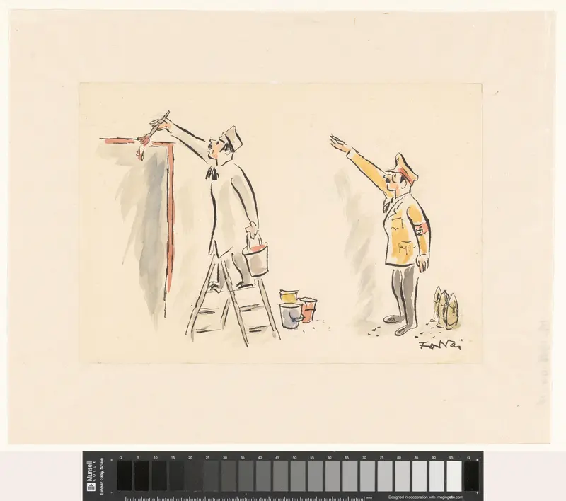 Het ontstaan van de Hitlergroet Wall Art by Unknown - High-Resolution Digital Print