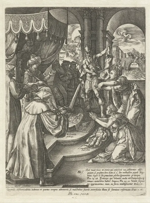 Het oordeel van Salomo Wall Art by Unknown - High-Resolution Digital Print
