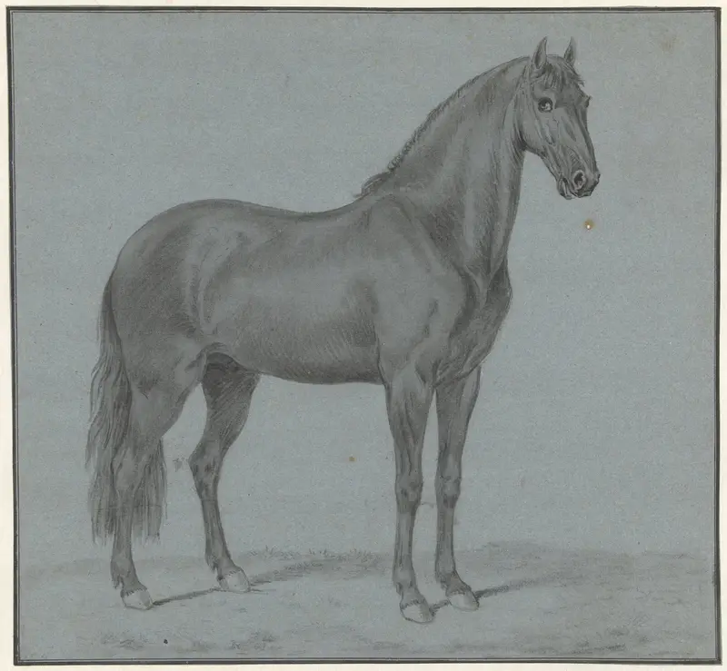 Het paard van Monsieur de Guille Wall Art by Tethart Philip Christian Haag - High-Resolution Digital Print