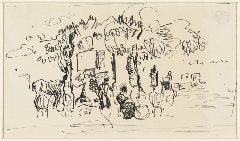 Het park Wall Art by Rik Wouters - High-Resolution Digital Print