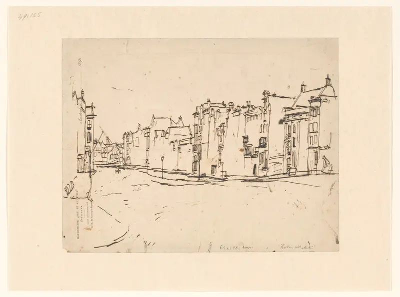 Het Rokin, gezien vanuit Arti Wall Art by George Hendrik Breitner - High-Resolution Digital Print