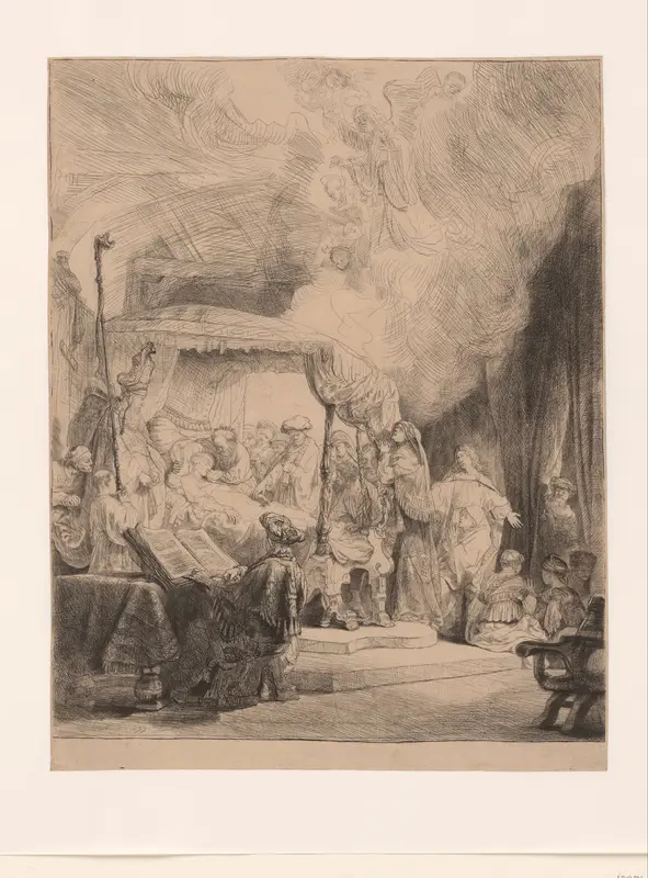 Het sterfbed van Maria Wall Art by anonymous - High-Resolution Digital Print