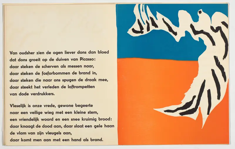 Het uitzicht van de duif 7 Wall Art by Constant - High-Resolution Digital Print