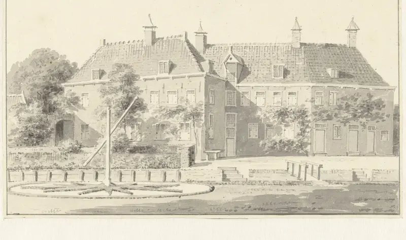 Het vergaderhuis van de Collegianten te Rijnsburg Wall Art by Cornelis Pronk - High-Resolution Digital Print