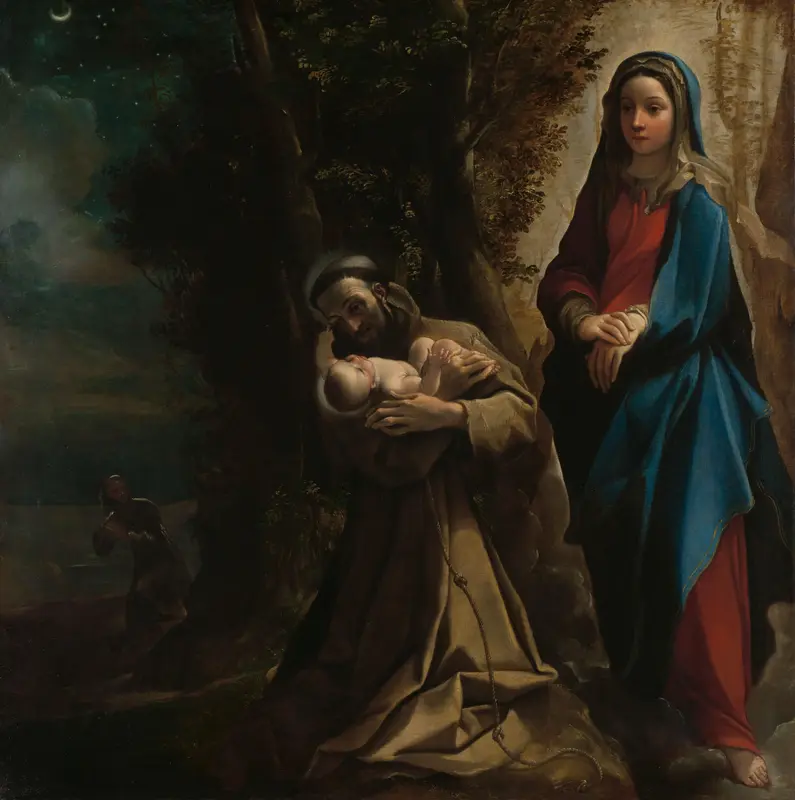 Het visioen van de heilige Franciscus van Assisi