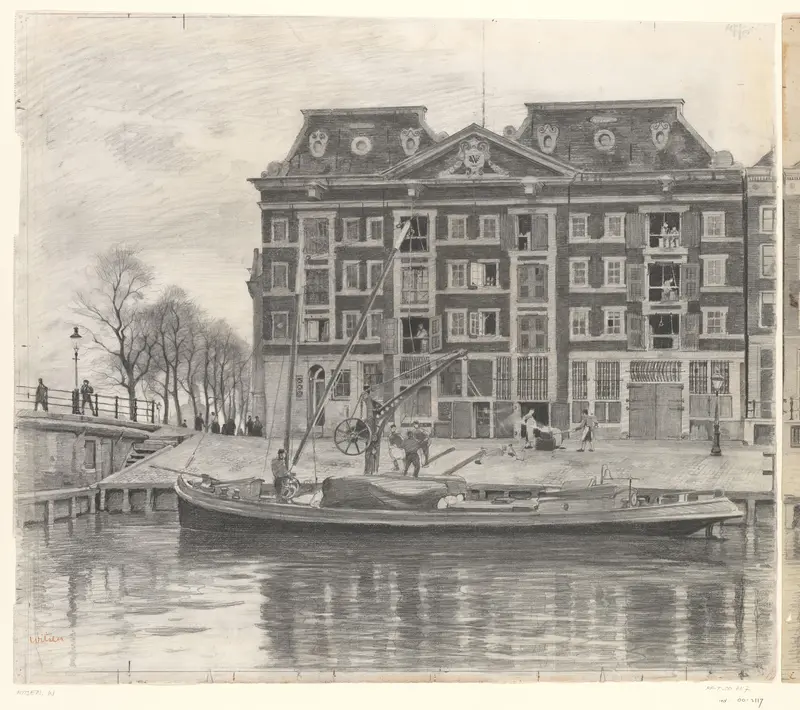 Het West-Indisch huis Wall Art by Willem Witsen - High-Resolution Digital Print