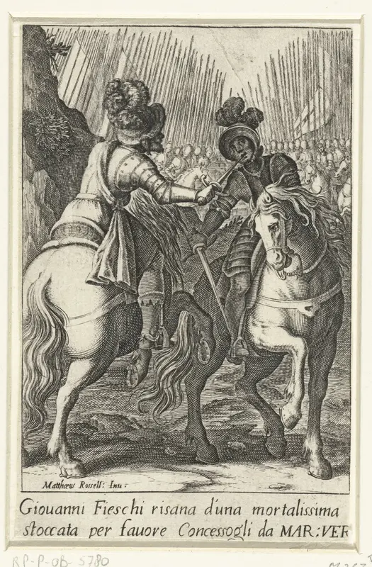 Het wonder van Giovanni Fieschi Wall Art by Jacques Callot - High-Resolution Digital Print