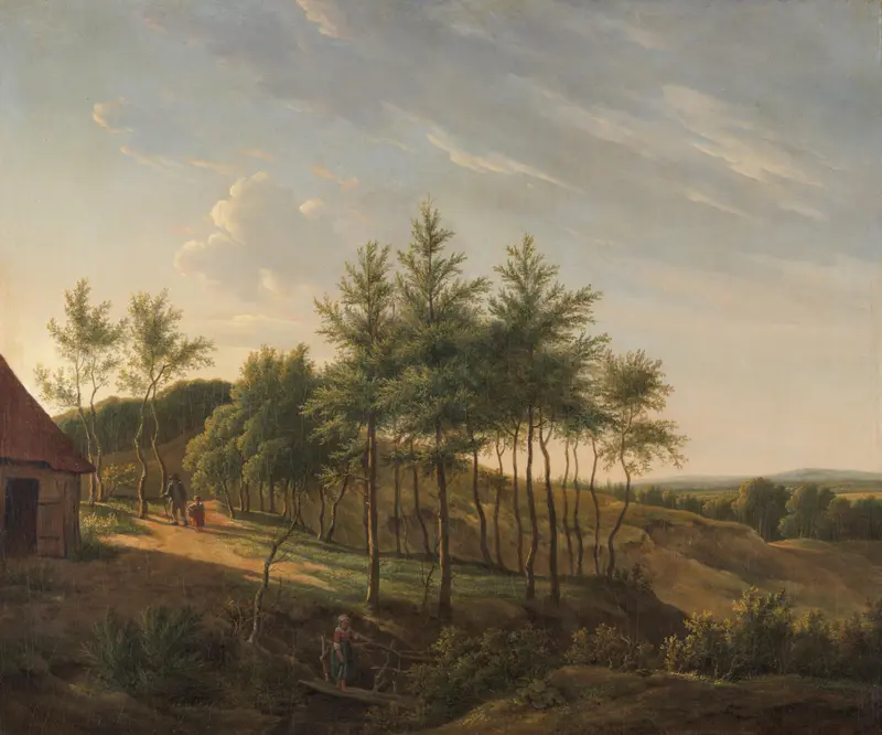 Heuvelachtig landschap Wall Art by Gerrit Jan Michaëlis - High-Resolution Digital Print