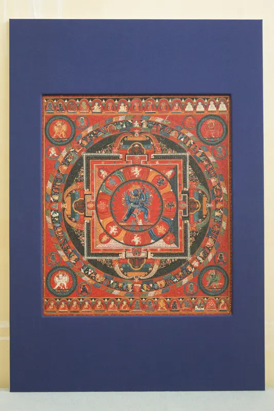 Hevajra Mandala Wall Art by Sakya School - High-Resolution Digital Print