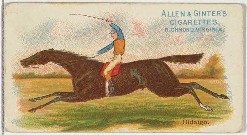 Hidalgo, from The World's Racers series (N32) for Allen & Ginter Cigarettes Wall Art by Allen & Ginter - High-Resolution Digital Print