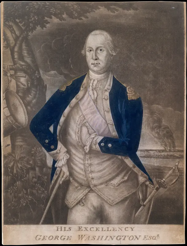 His Excellency George Washington Esq-r. Wall Art by Charles Willson Peale - High-Resolution Digital Print