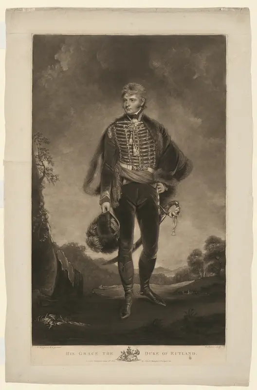His Grace the Duke of Rutland Wall Art by Charles Turner - High-Resolution Digital Print