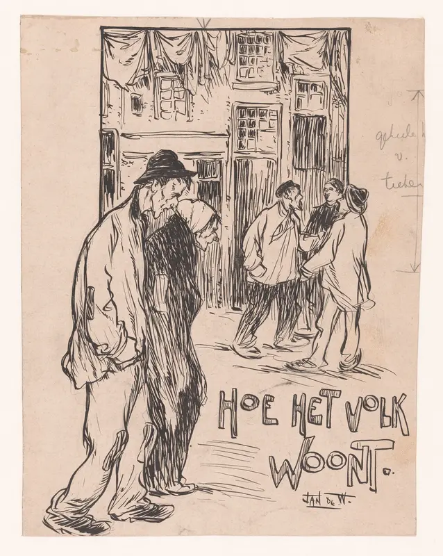 Hoe het volk woont Wall Art by Unknown - High-Resolution Digital Print