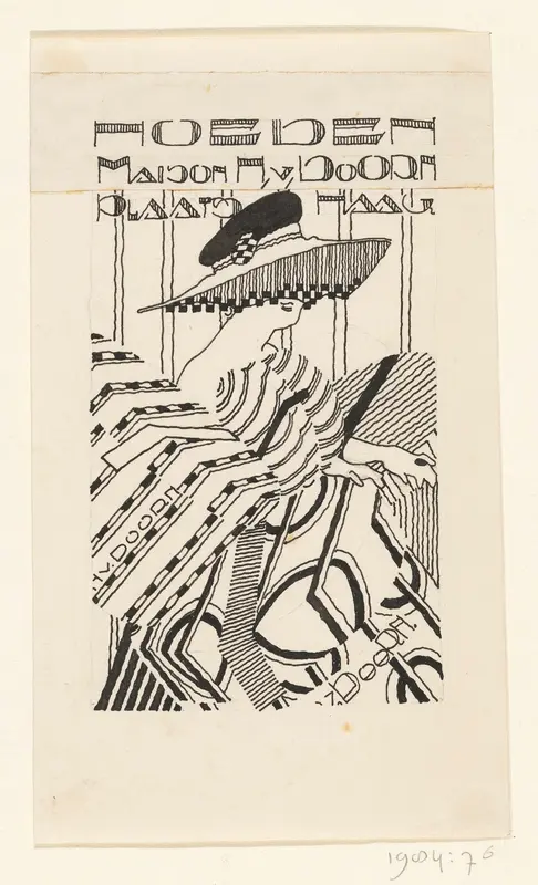 Hoeden maison H. v. Doorn Wall Art by Reijer Stolk - High-Resolution Digital Print