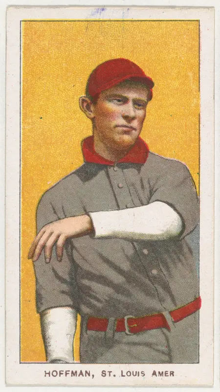 Hoffman, St. Louis, American League, from the White Border series (T206) for the American Tobacco Company Wall Art by American Tobacco Company - High-Resolution Digital Print