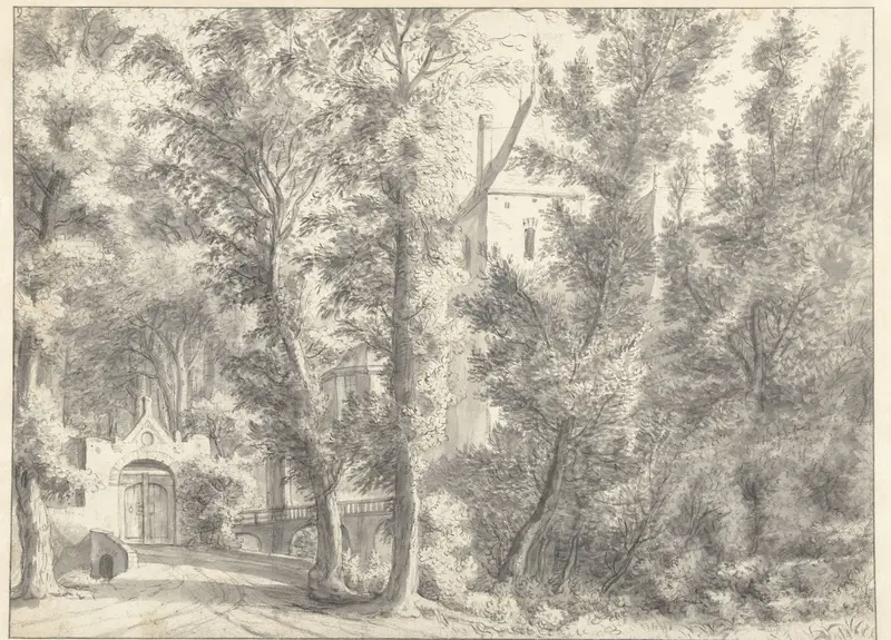 Hofstede Randenbroek bij Amersfoort Wall Art by Anthonie Waterloo - High-Resolution Digital Print