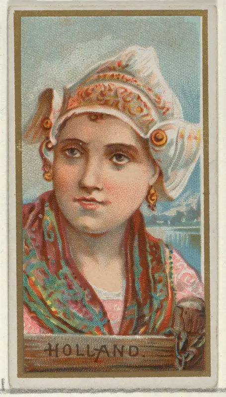 Holland, from the Types of All Nations series (N24) for Allen & Ginter Cigarettes Wall Art by Allen & Ginter - High-Resolution Digital Print