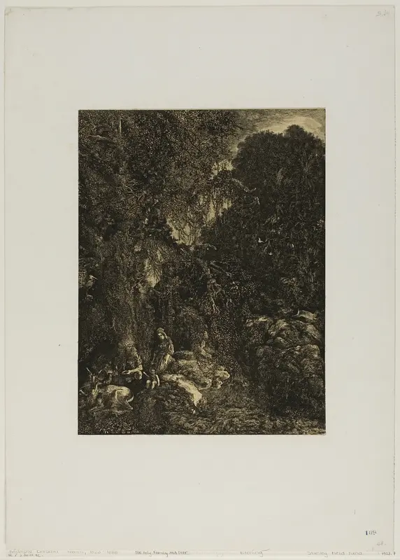 Holy Family with Deer