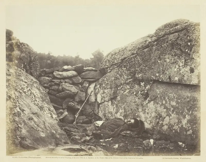 Home of a Rebel Sharpshooter, Gettysburg