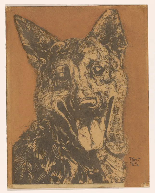 Hond Cees Wall Art by Unknown - High-Resolution Digital Print