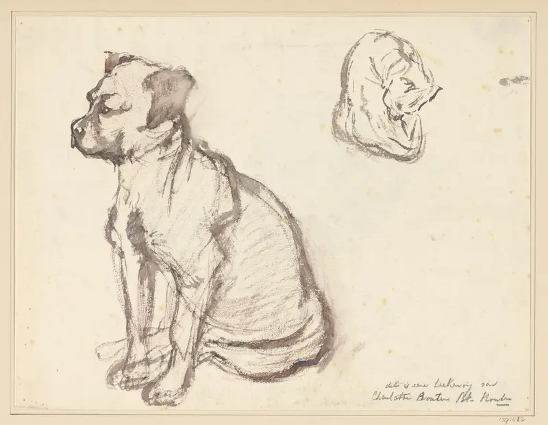 Honden Wall Art by Charlotte Bouten - High-Resolution Digital Print