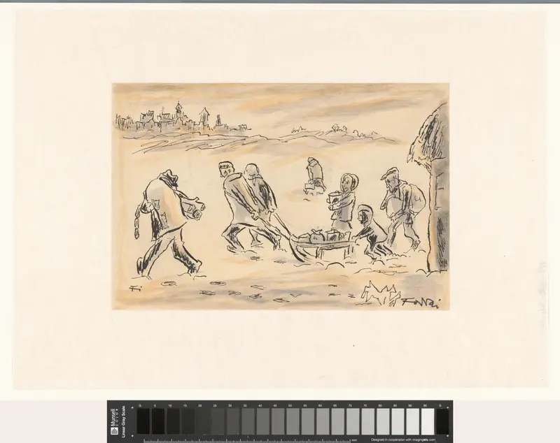 Hongerwinter Holland 1944-1945 Wall Art by Unknown - High-Resolution Digital Print