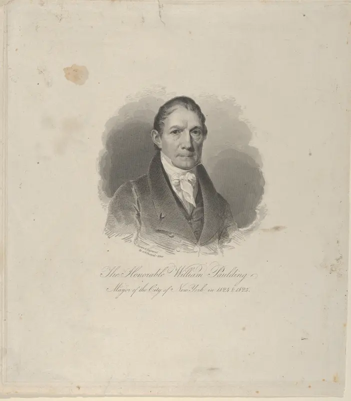 Honorable Willam Paulding, Mayor of the City of New York Wall Art by Asher Brown Durand - High-Resolution Digital Print