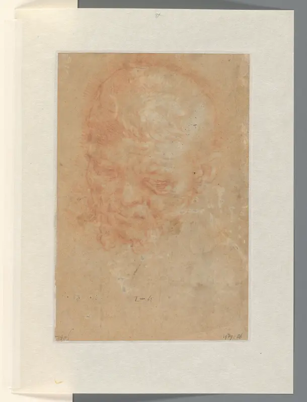 Hoofd van een oude man Wall Art by Abraham Bloemaert - High-Resolution Digital Print