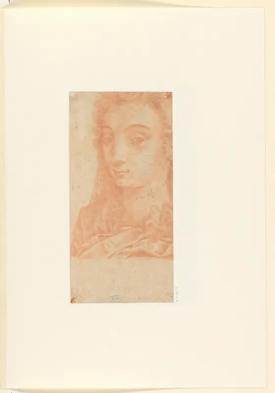 Hoofd van een vrouw Wall Art by anonymous - High-Resolution Digital Print