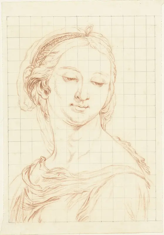 Hoofd van Madonna Wall Art by Bernard Picart - High-Resolution Digital Print