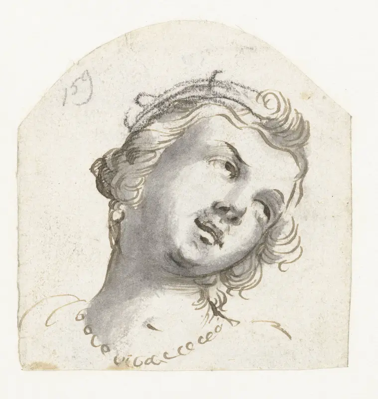 Hoofd van Venus Wall Art by Moses ter Borch - High-Resolution Digital Print