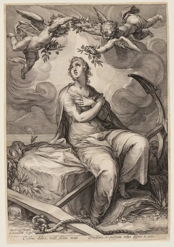 Hope, from Three Cardinal Virtues